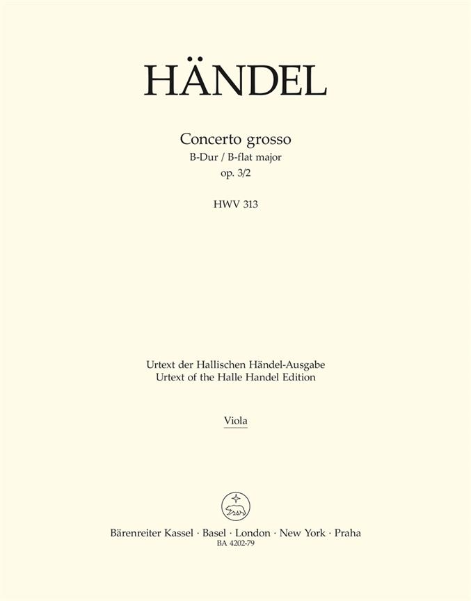 Concerto grosso - Händel, Georg Friedrich