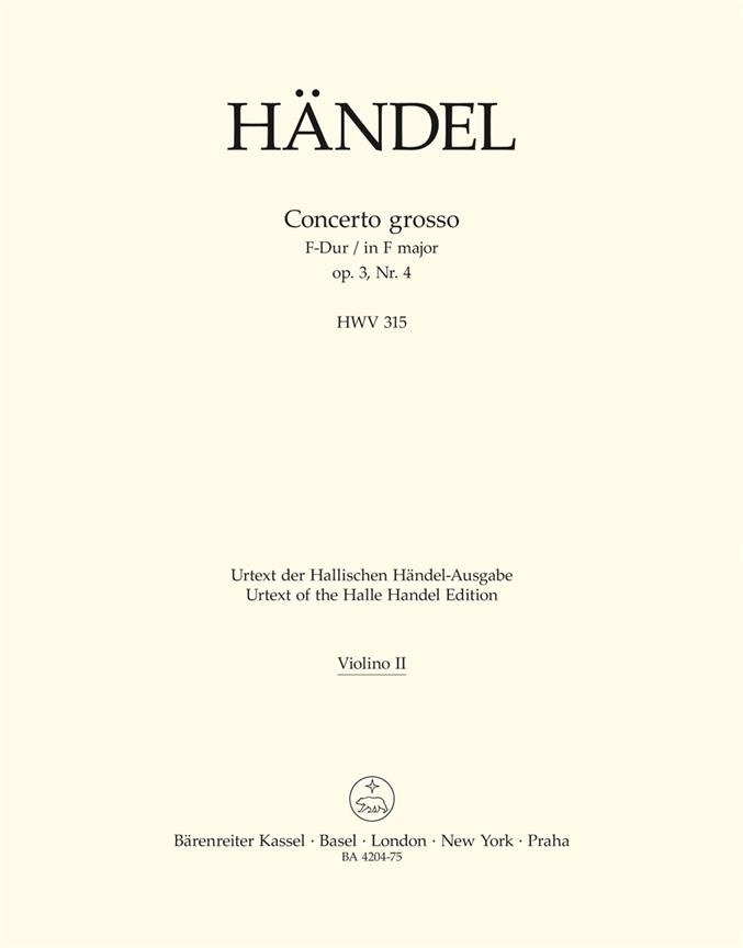 Concerto grosso - Händel, Georg Friedrich