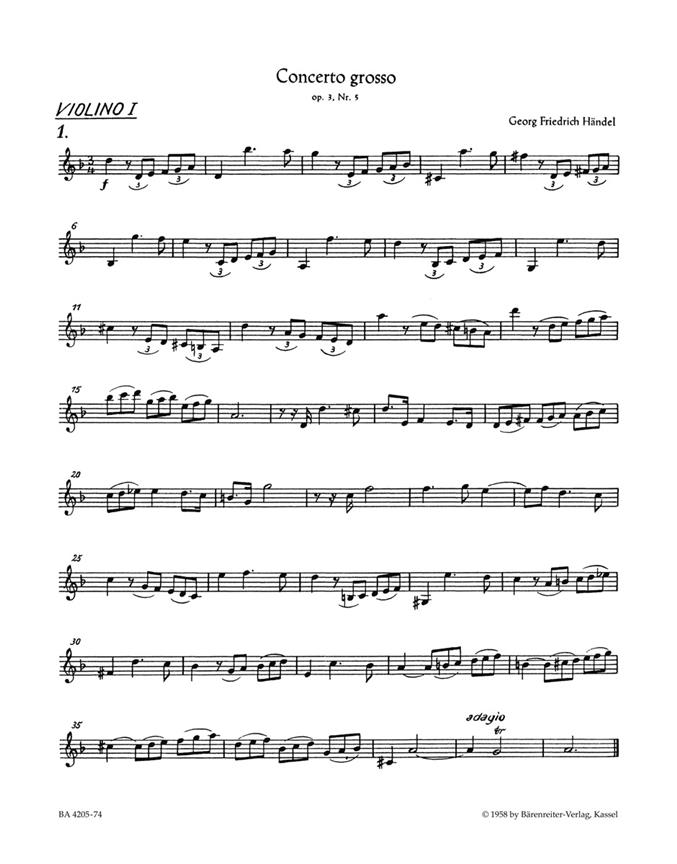Concerto grosso - Händel, Georg Friedrich