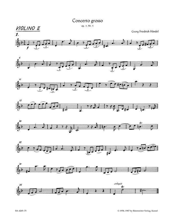 Concerto grosso - Händel, Georg Friedrich