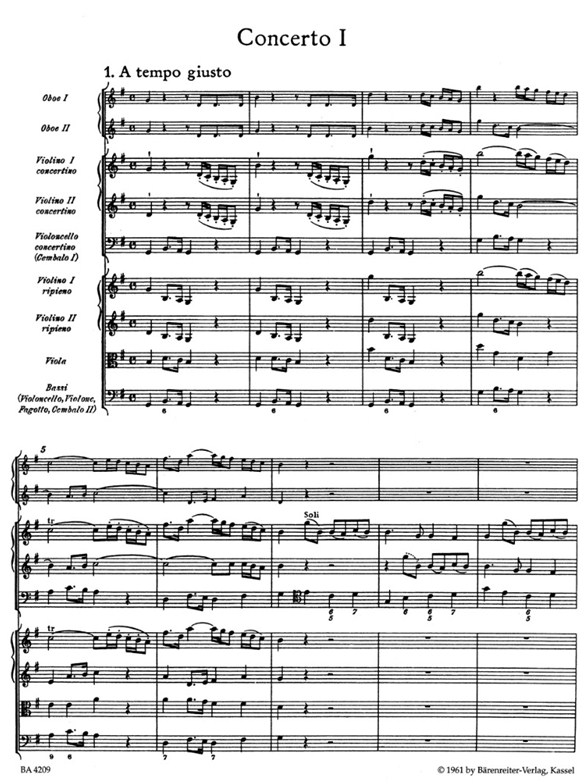 Concerto grosso - Händel, Georg Friedrich