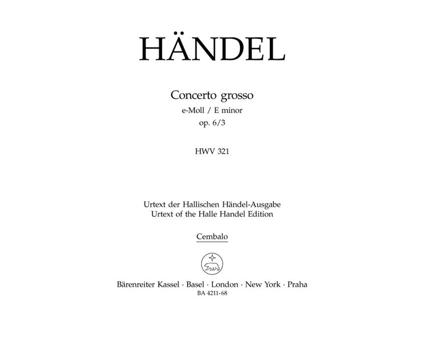 Concerto grosso - Händel, Georg Friedrich