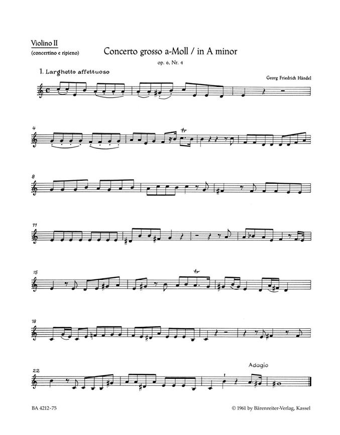 Concerto grosso - Händel, Georg Friedrich