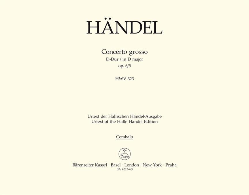 Concerto grosso - Händel, Georg Friedrich