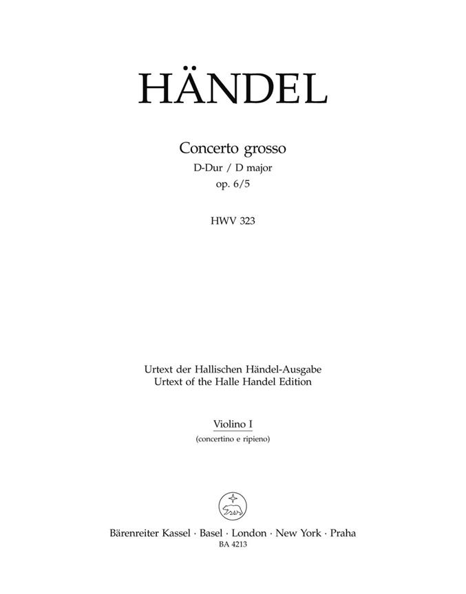 Concerto grosso - Händel, Georg Friedrich