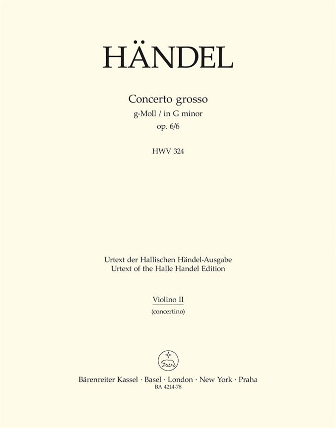 Concerto grosso - Händel, Georg Friedrich
