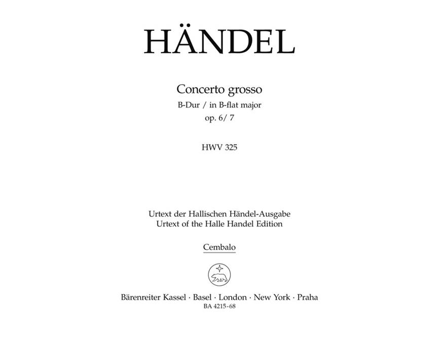 Concerto grosso - Händel, Georg Friedrich