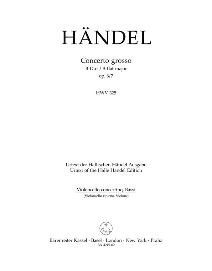 Concerto grosso - Händel, Georg Friedrich