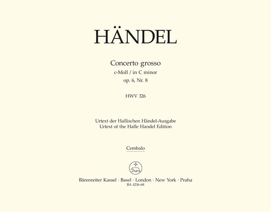 Concerto grosso - Händel, Georg Friedrich