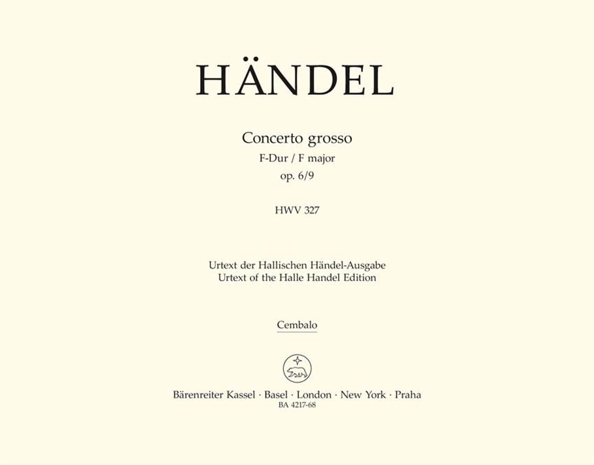 Concerto grosso - Händel, Georg Friedrich