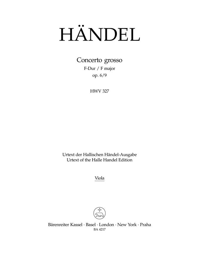 Concerto grosso - Händel, Georg Friedrich