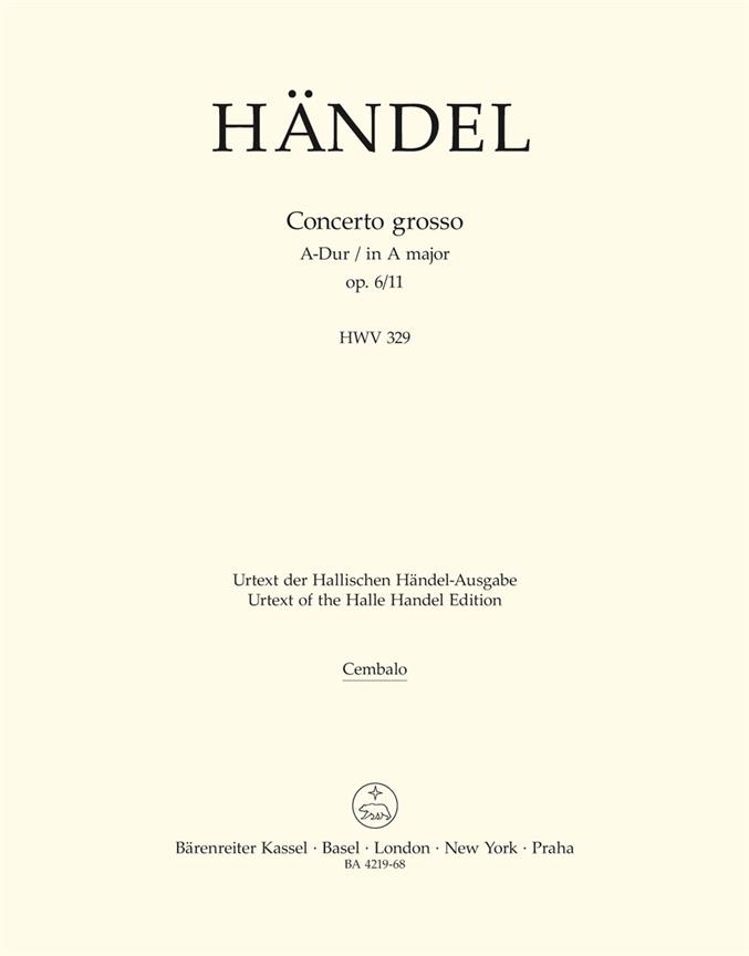 Concerto grosso - Händel, Georg Friedrich