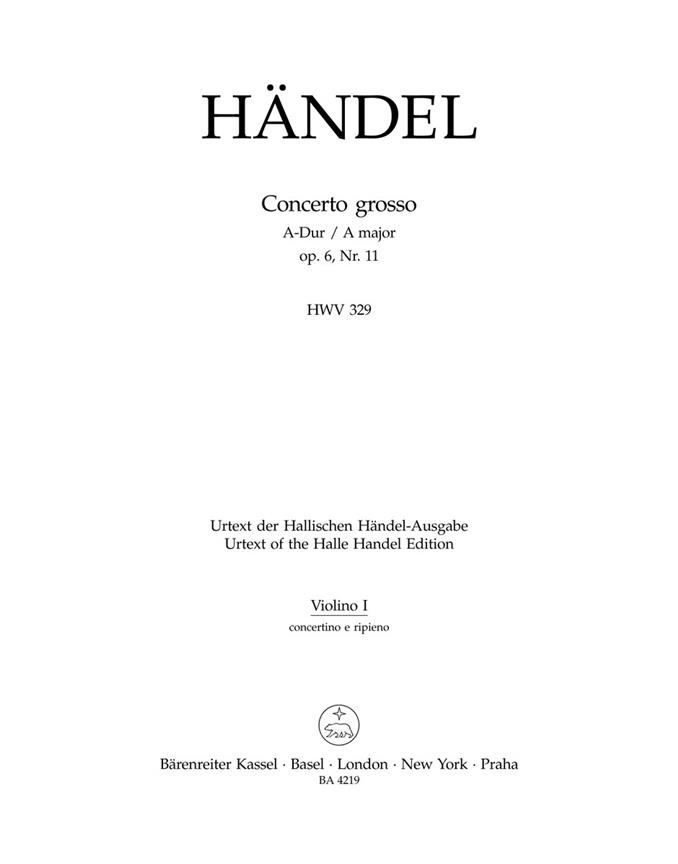 Concerto grosso - Händel, Georg Friedrich