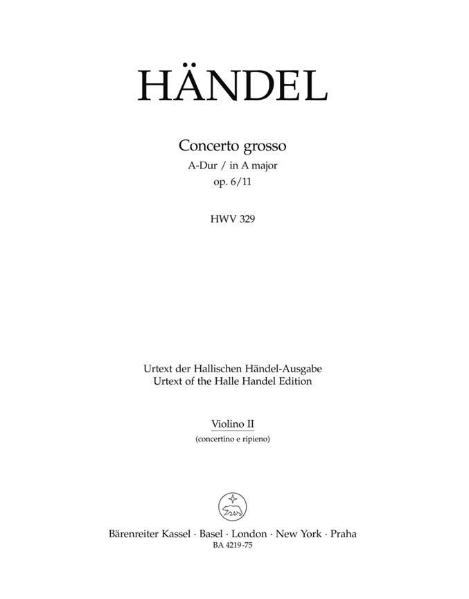 Concerto grosso - Händel, Georg Friedrich