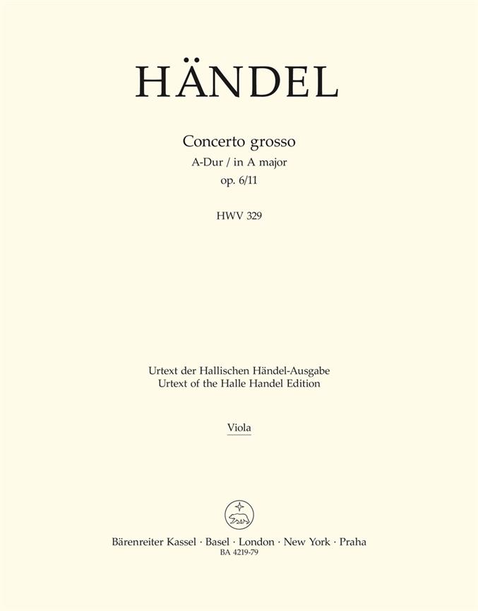 Concerto grosso - Händel, Georg Friedrich