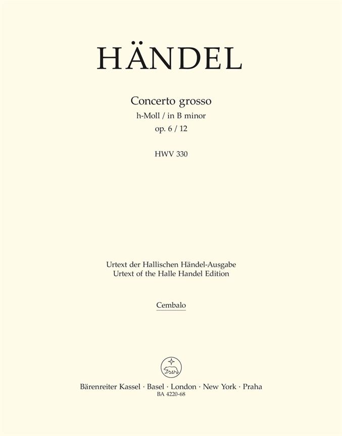 Concerto grosso - Händel, Georg Friedrich