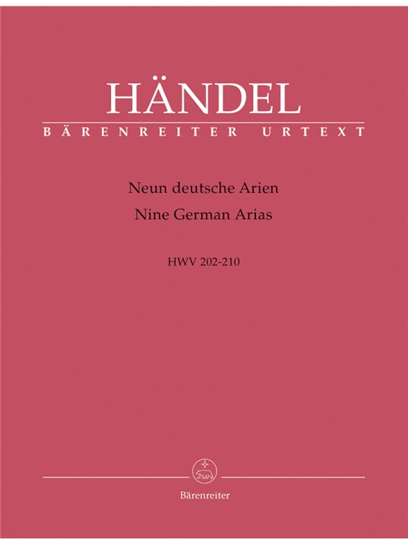 Nine German Arias - Händel, Georg Friedrich