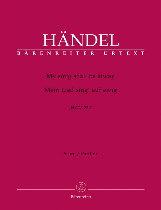 My song shall be alway - Händel, Georg Friedrich