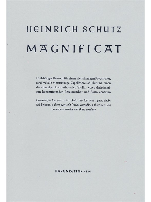 Magnificat - Schütz, Heinrich
