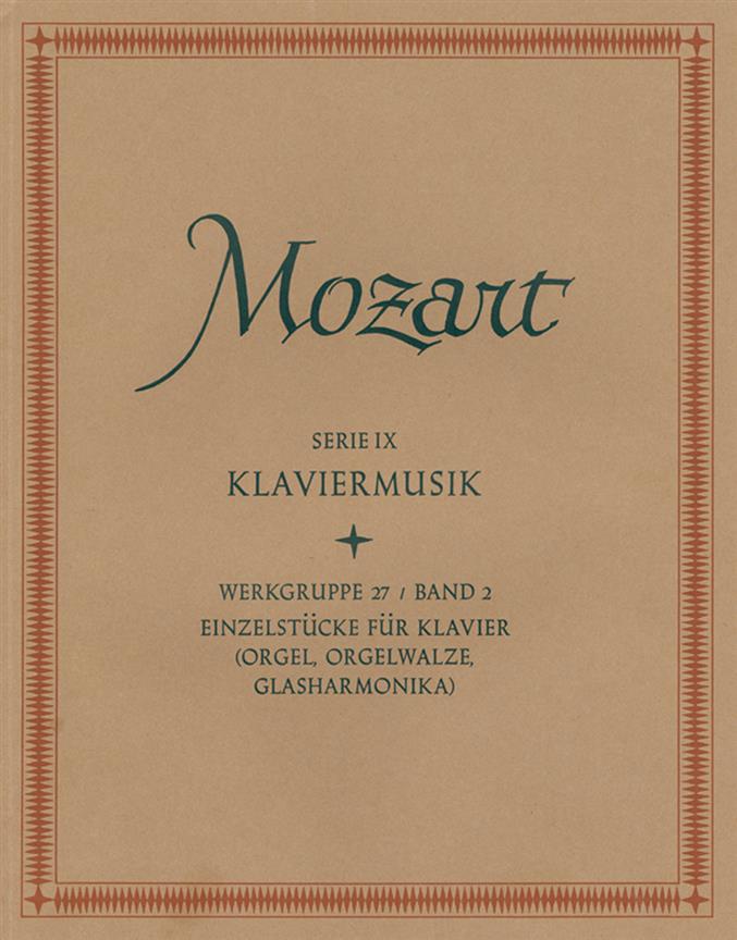 Single Works - Mozart, Wolfgang Amadeus