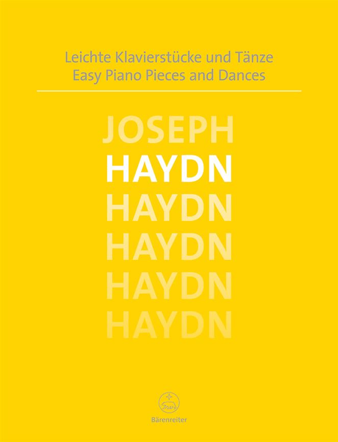 Easy Piano Pieces and Dances - Haydn, Joseph