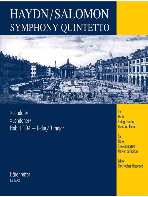 Symphony Quintetto based on Symphony No. 104 "London" - Haydn, Joseph / Salomon, Johann Peter