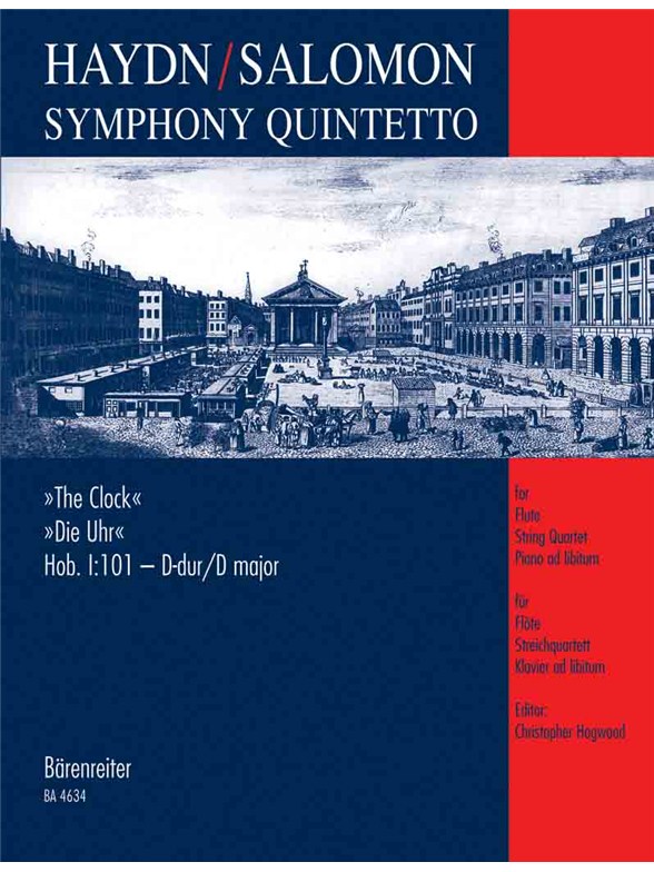 Symphony Quintetto based on Symphony No. 101 - Haydn, Joseph / Salomon, Johann Peter