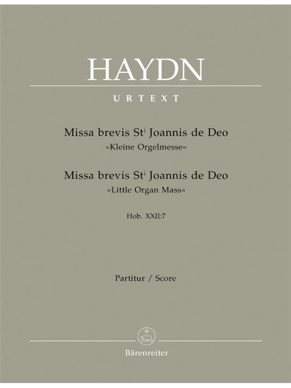 Missa brevis Sancti Joannis de Deo - Haydn, Joseph