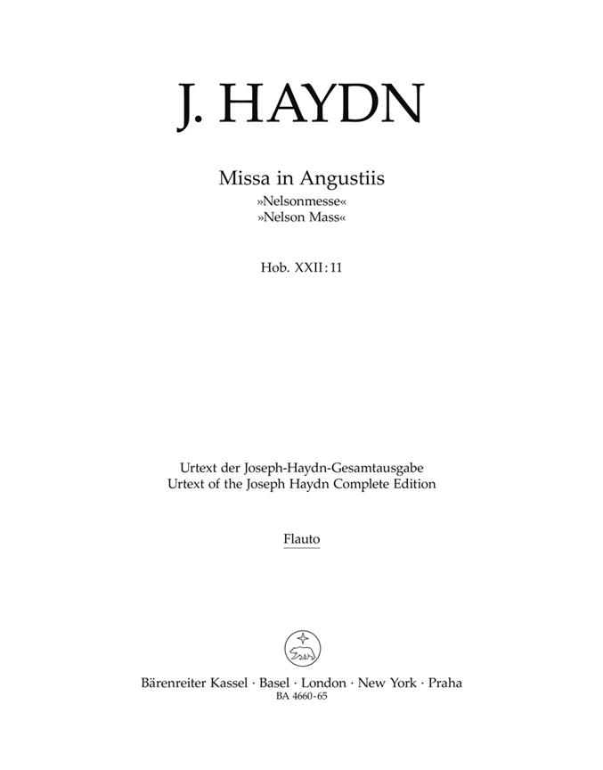 Missa in Angustiis - Haydn, Joseph