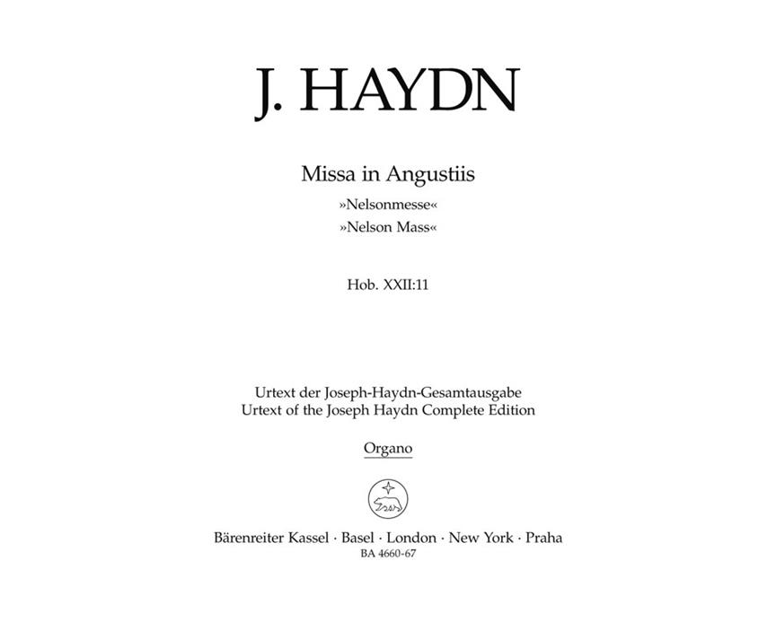 Missa in Angustiis - Haydn, Joseph