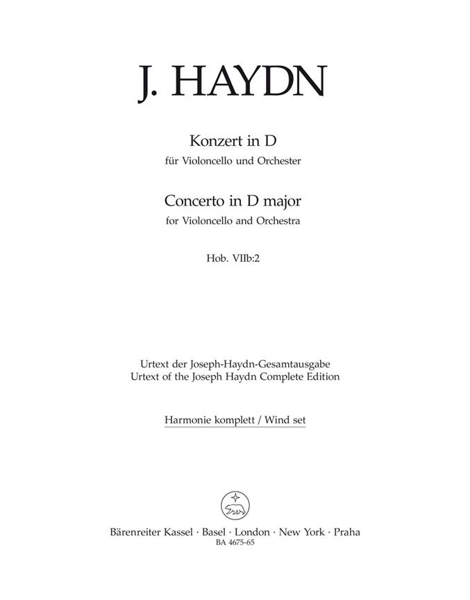 Concerto - Haydn, Joseph