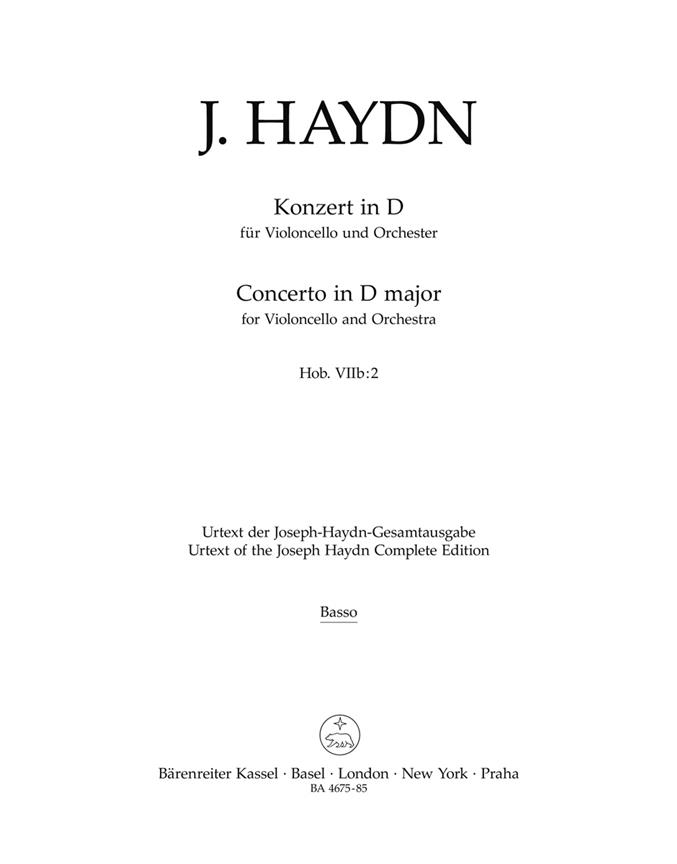 Concerto - Haydn, Joseph