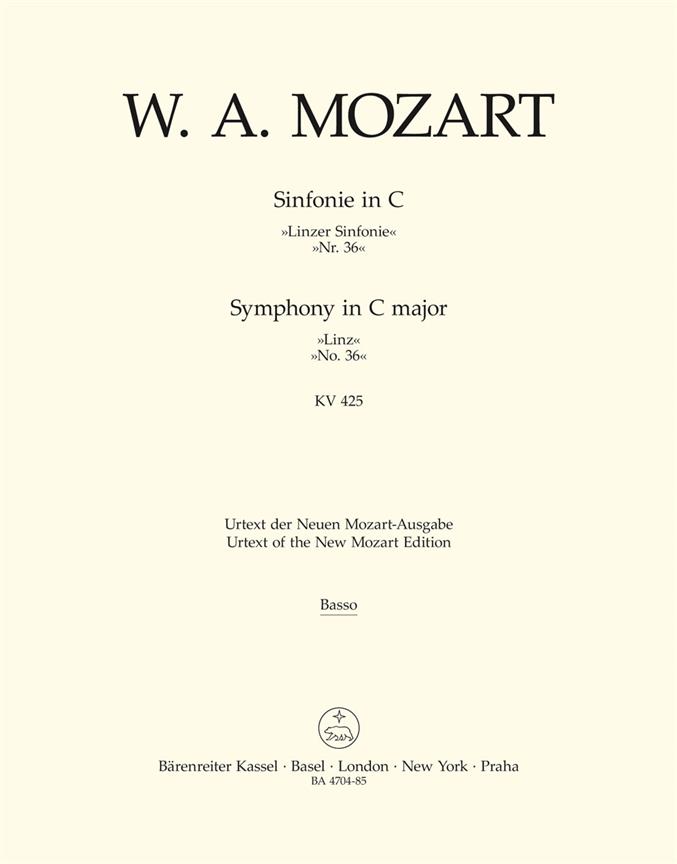 Symphony - Mozart, Wolfgang Amadeus