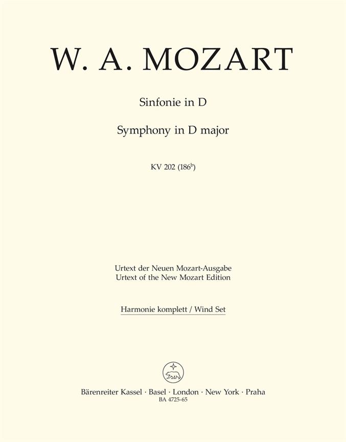 Symphony - Mozart, Wolfgang Amadeus