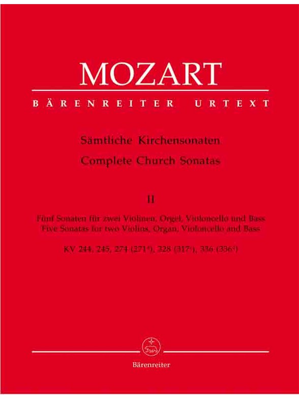 Complete Church Sonatas - Mozart, Wolfgang Amadeus