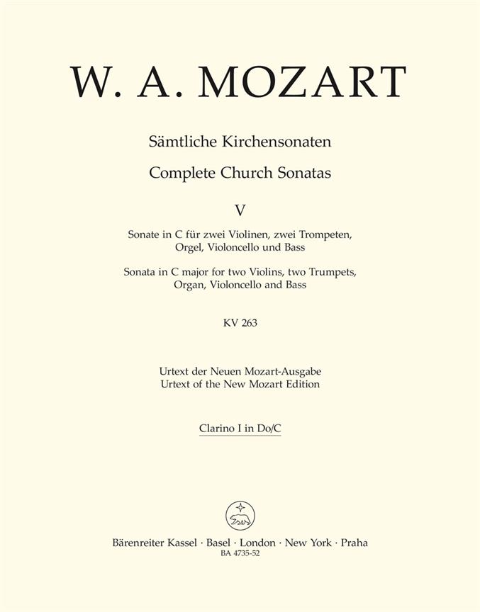 Complete Church Sonatas - Mozart, Wolfgang Amadeus