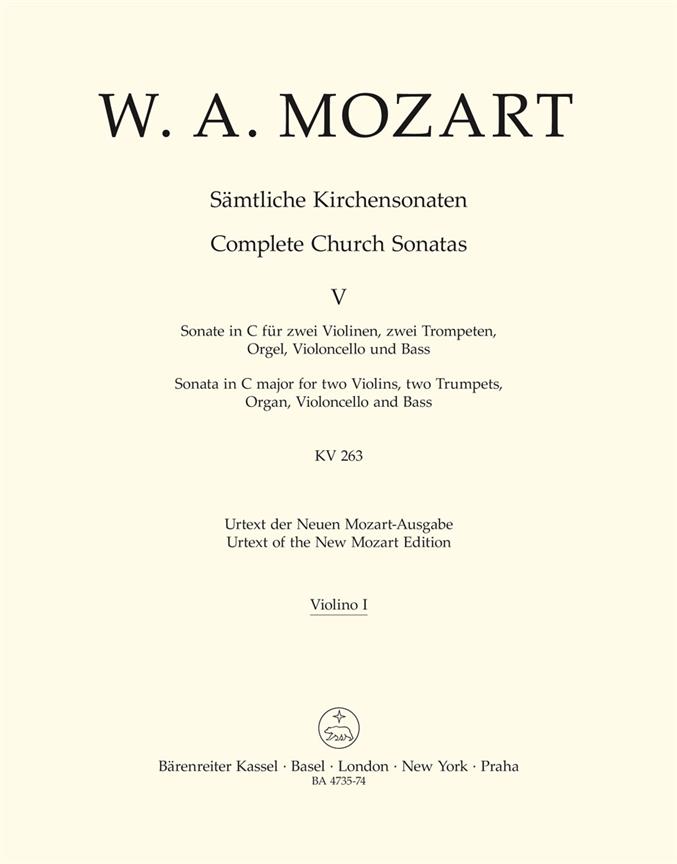 Complete Church Sonatas - Mozart, Wolfgang Amadeus