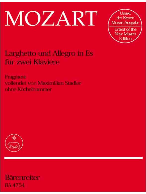 Larghetto und Allegro - Mozart, Wolfgang Amadeus
