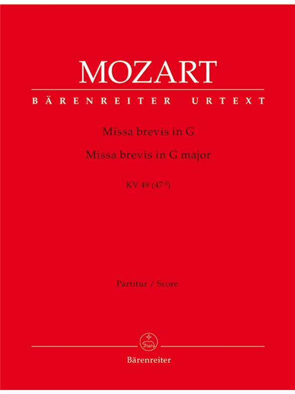Missa brevis - Mozart, Wolfgang Amadeus