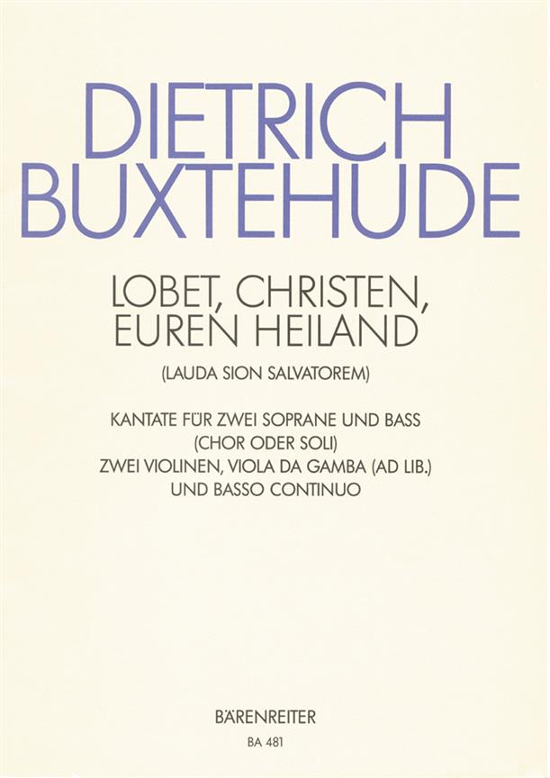Praise him, Christians - Buxtehude, Dietrich