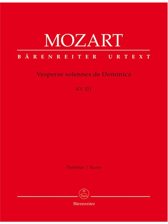 Vesperae solennes de Dominica - Mozart, Wolfgang Amadeus