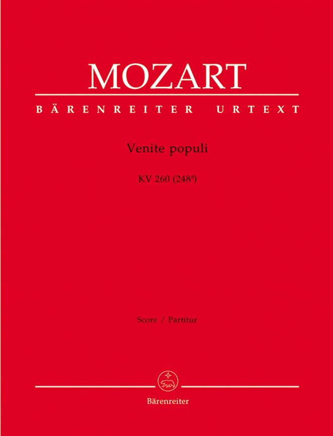 Venite populi - Mozart, Wolfgang Amadeus