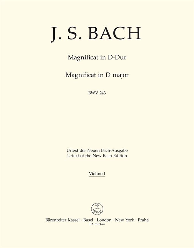 Magnificat - Bach, Johann Sebastian