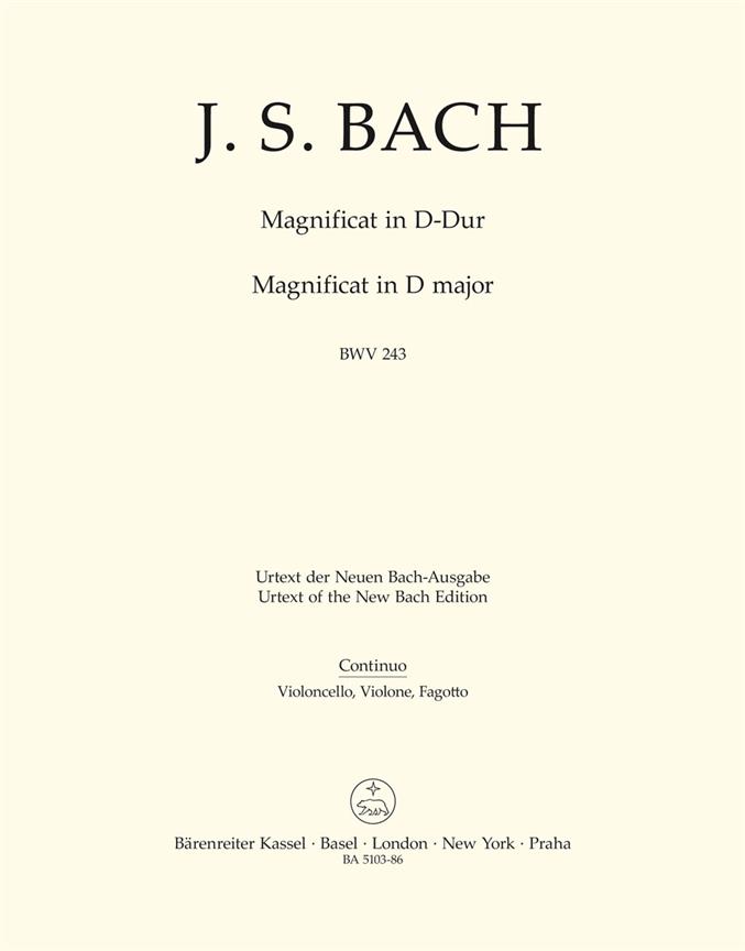 Magnificat - Bach, Johann Sebastian