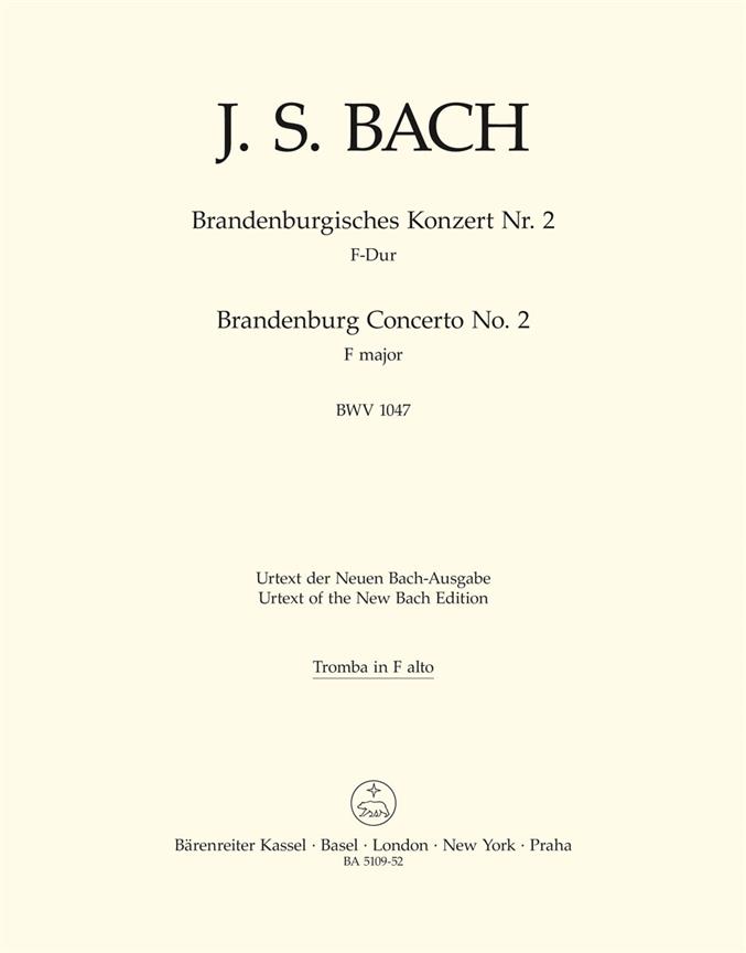 Brandenburg Concerto No. 2 - Bach, Johann Sebastian
