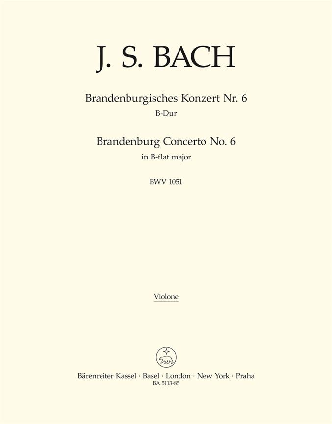 Brandenburg Concerto - Bach, Johann Sebastian