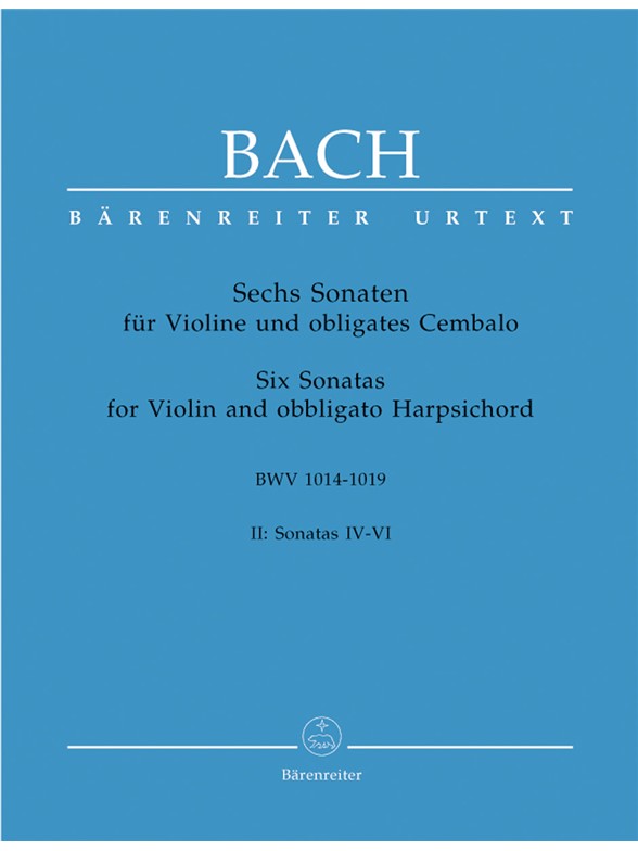 Six Sonatas - Bach, Johann Sebastian