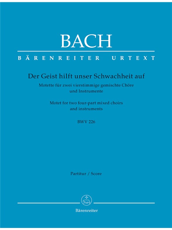 Der Geist hilft unser Schwachheit auf - Bach, Johann Sebastian
