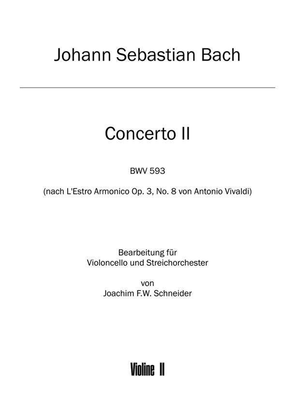Concerto - Bach, Johann Sebastian
