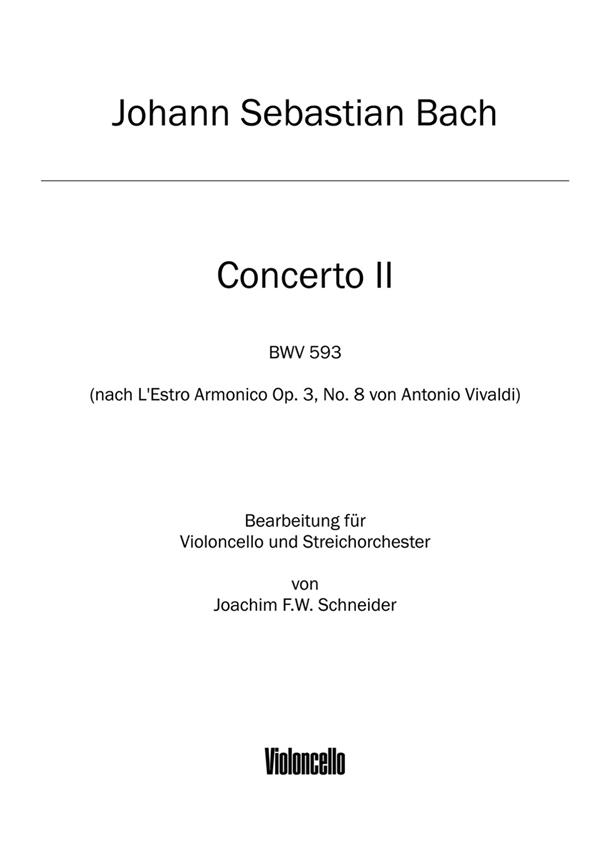 Concerto - Bach, Johann Sebastian
